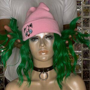 Jigglypuff Pokemon Beanie Winter Cap Hat Pink